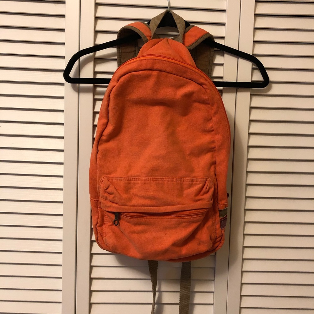 Orange Backpack